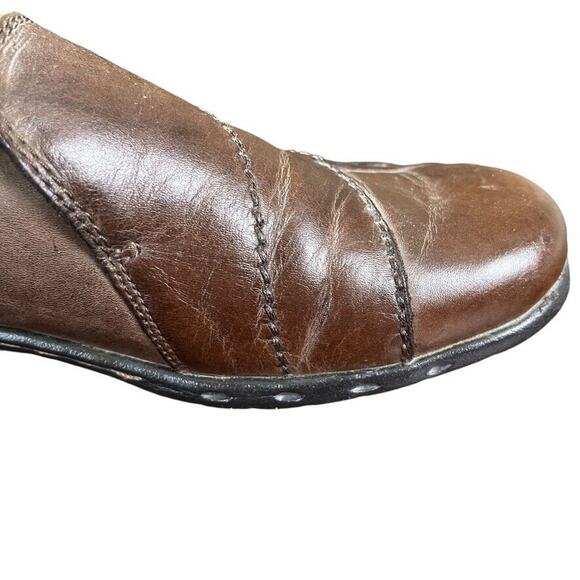 Cobb Hill by New Balance Womens Paulette Leather Brown Comfort Loafers sz 8 W - Picture 5 of 16